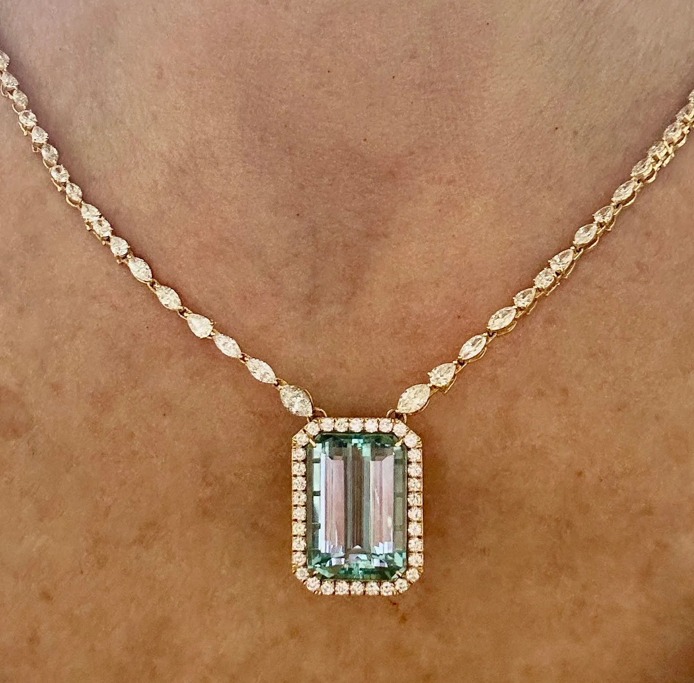 Aqua Mirage Necklace
