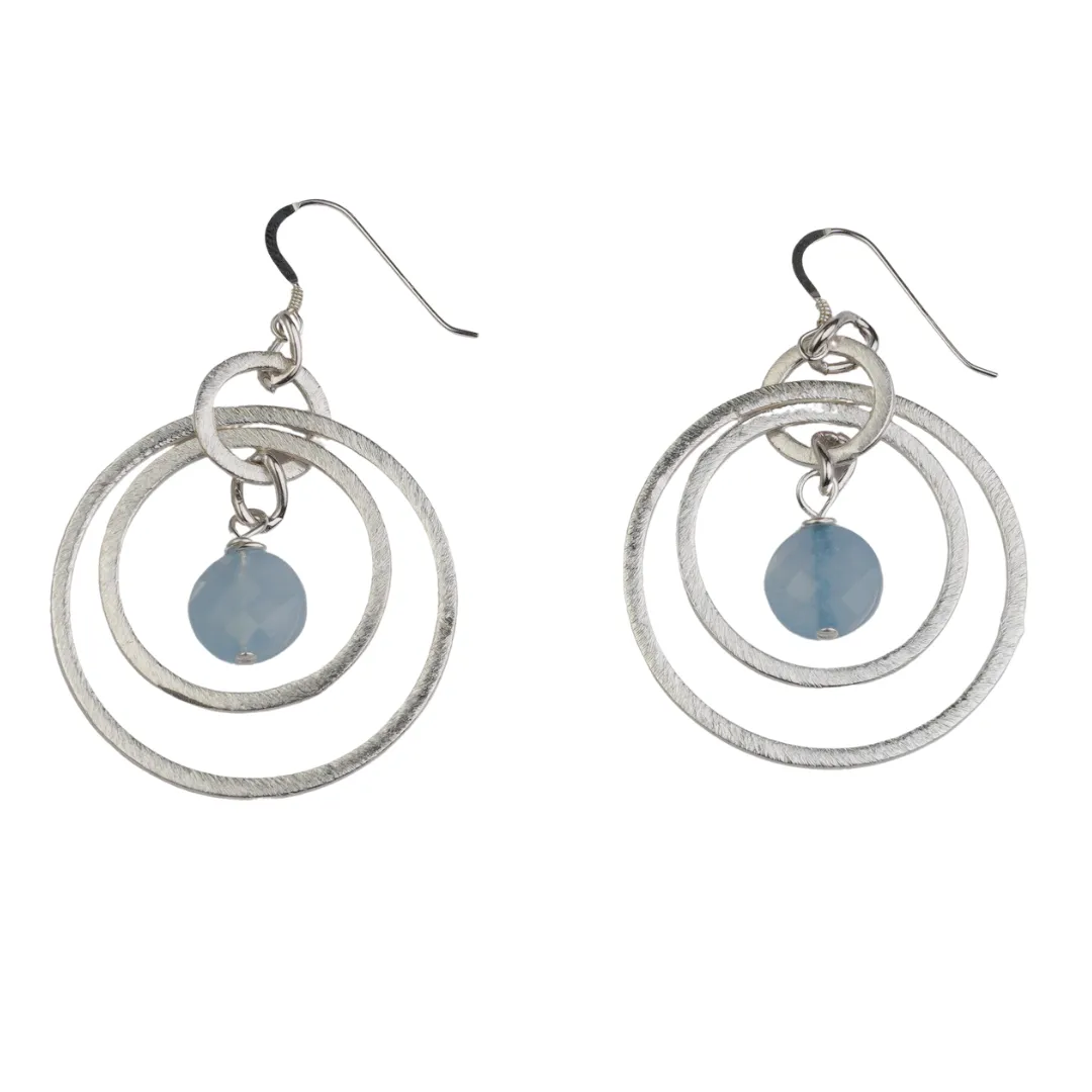 Aquamarine Necklace and Earring