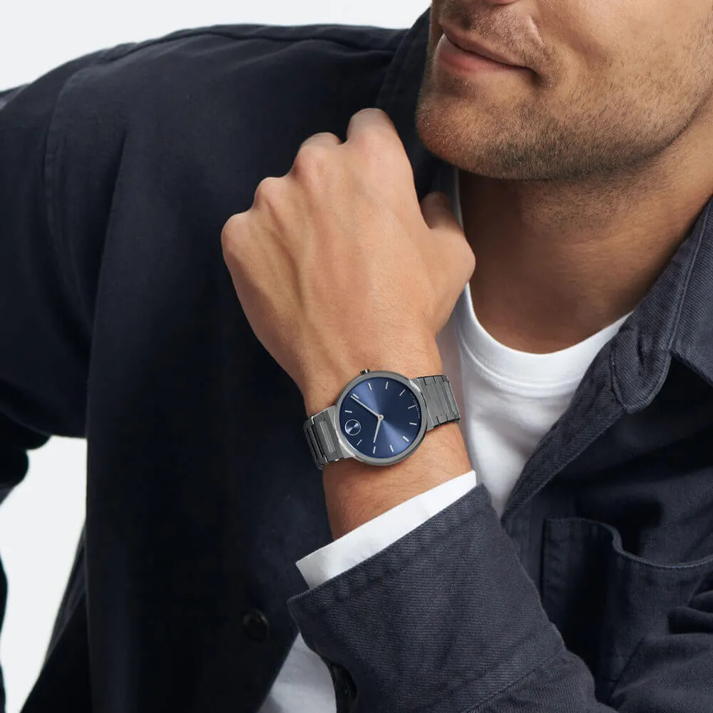 Bold 40MM Grey/Blue Watch