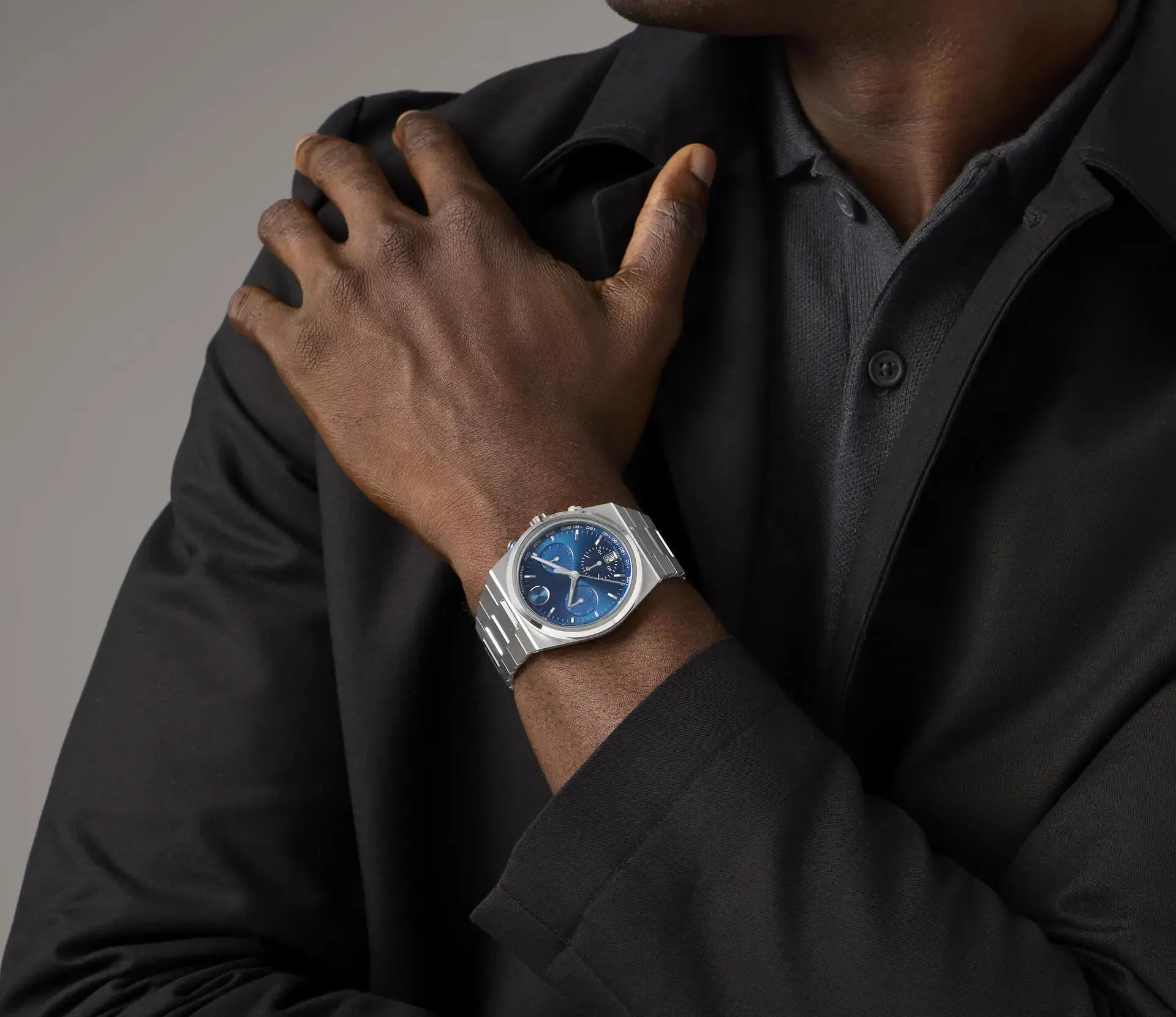 Bold Quest Chrono Blue 42MM Watch