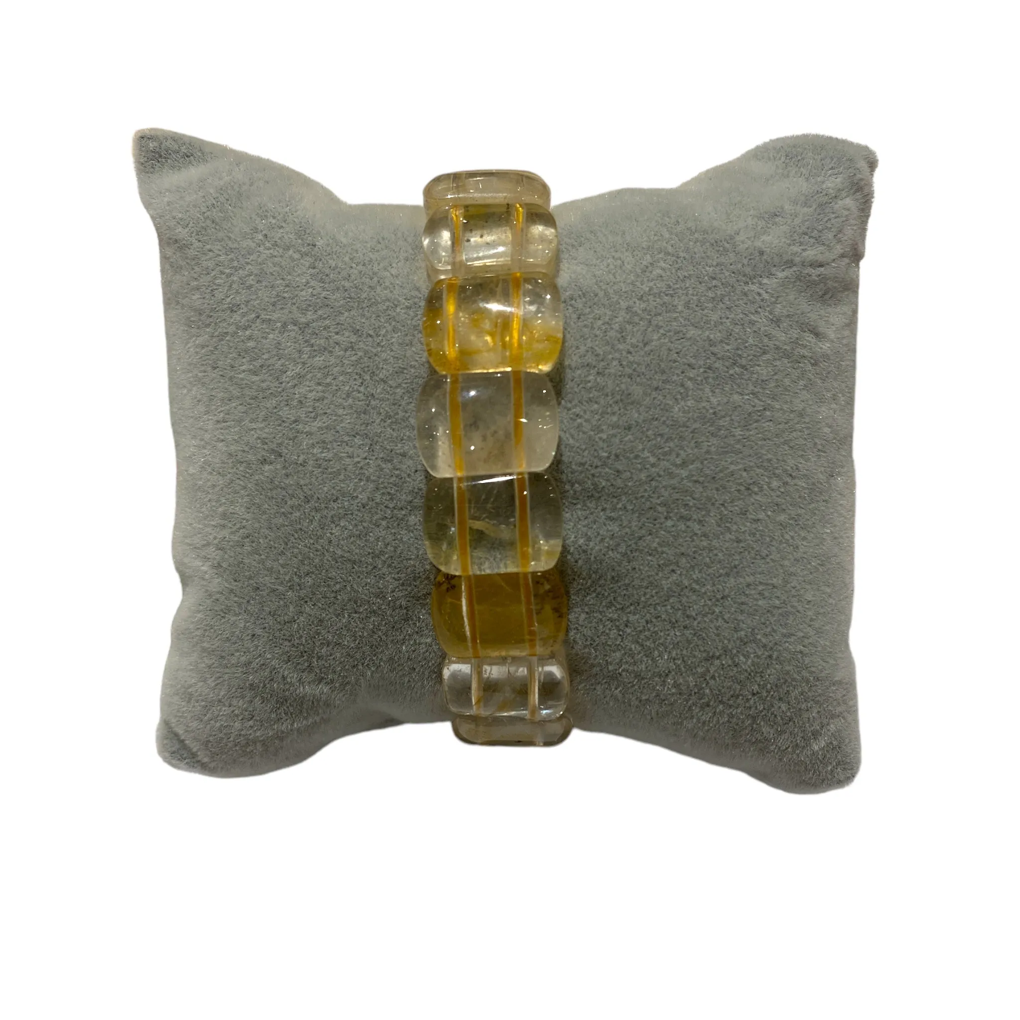 Bracelet Quartz hématoïde AA 12 x 10 mm