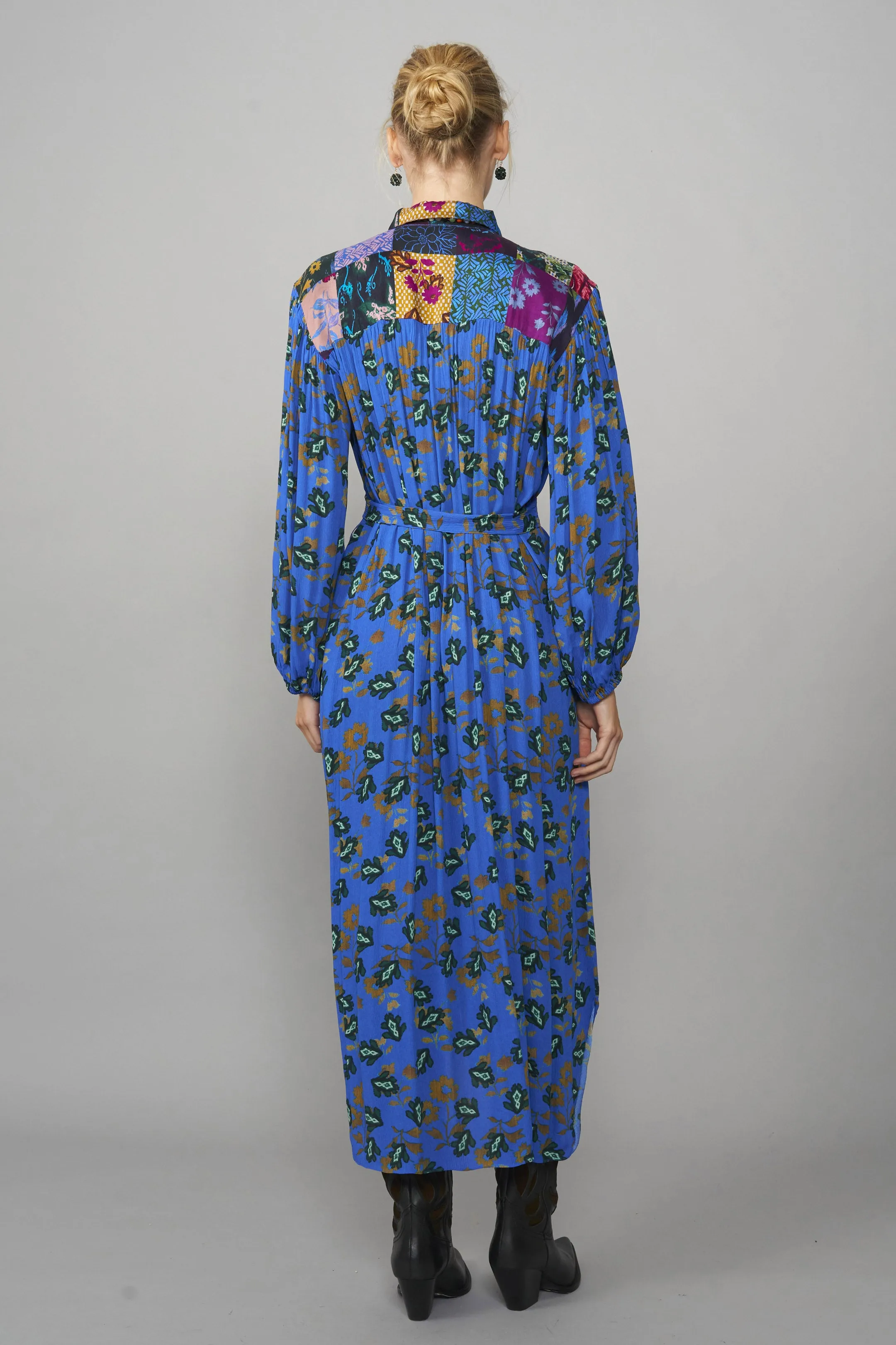 Celeste Crinkle Crepe Dress