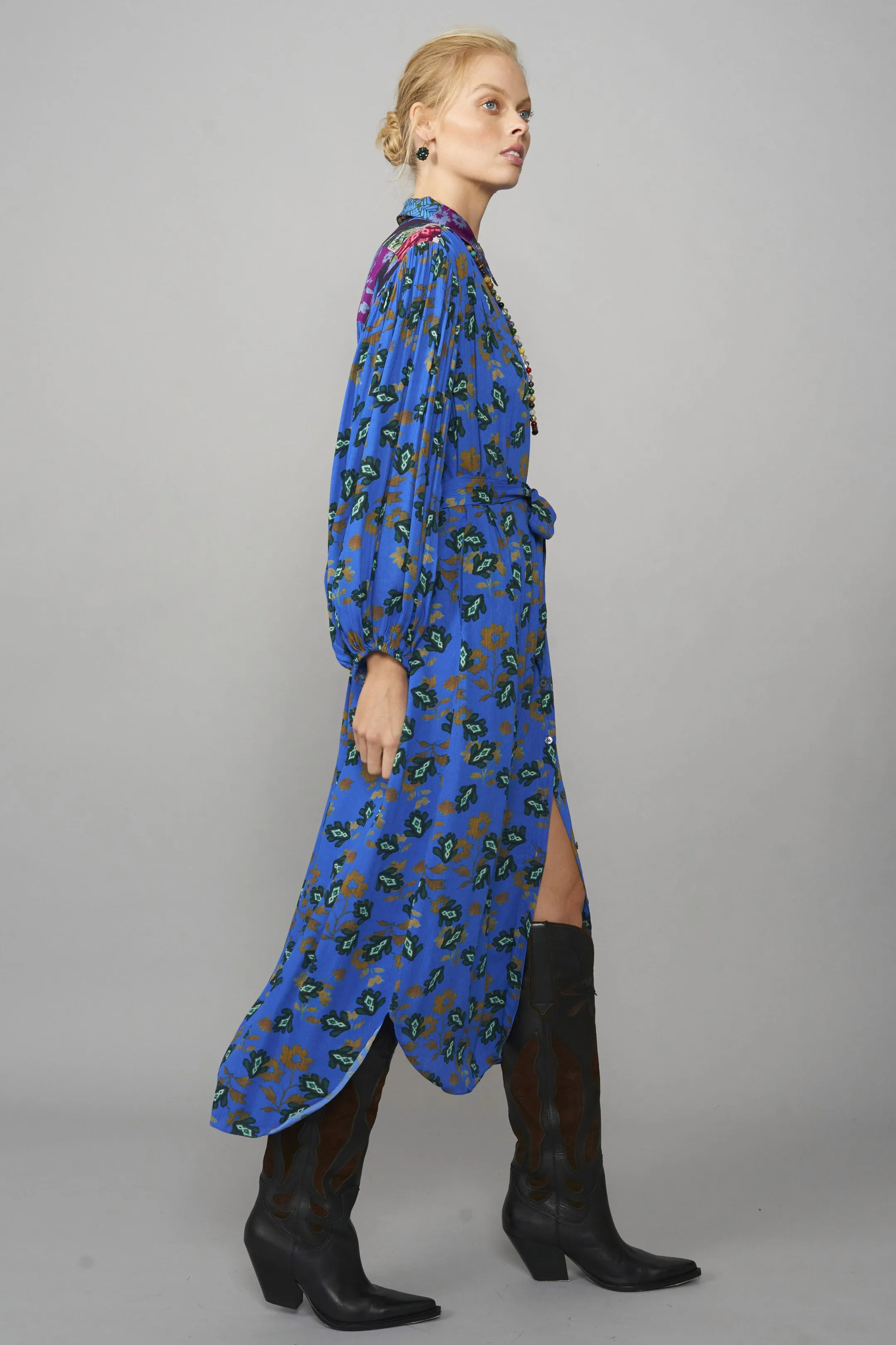 Celeste Crinkle Crepe Dress