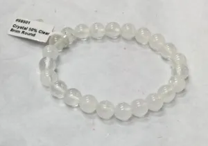 Clear Quartz Bracelet 8mm