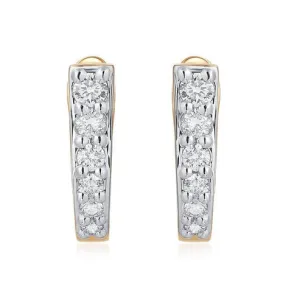 Ethereal Opulent Huggies Earrings