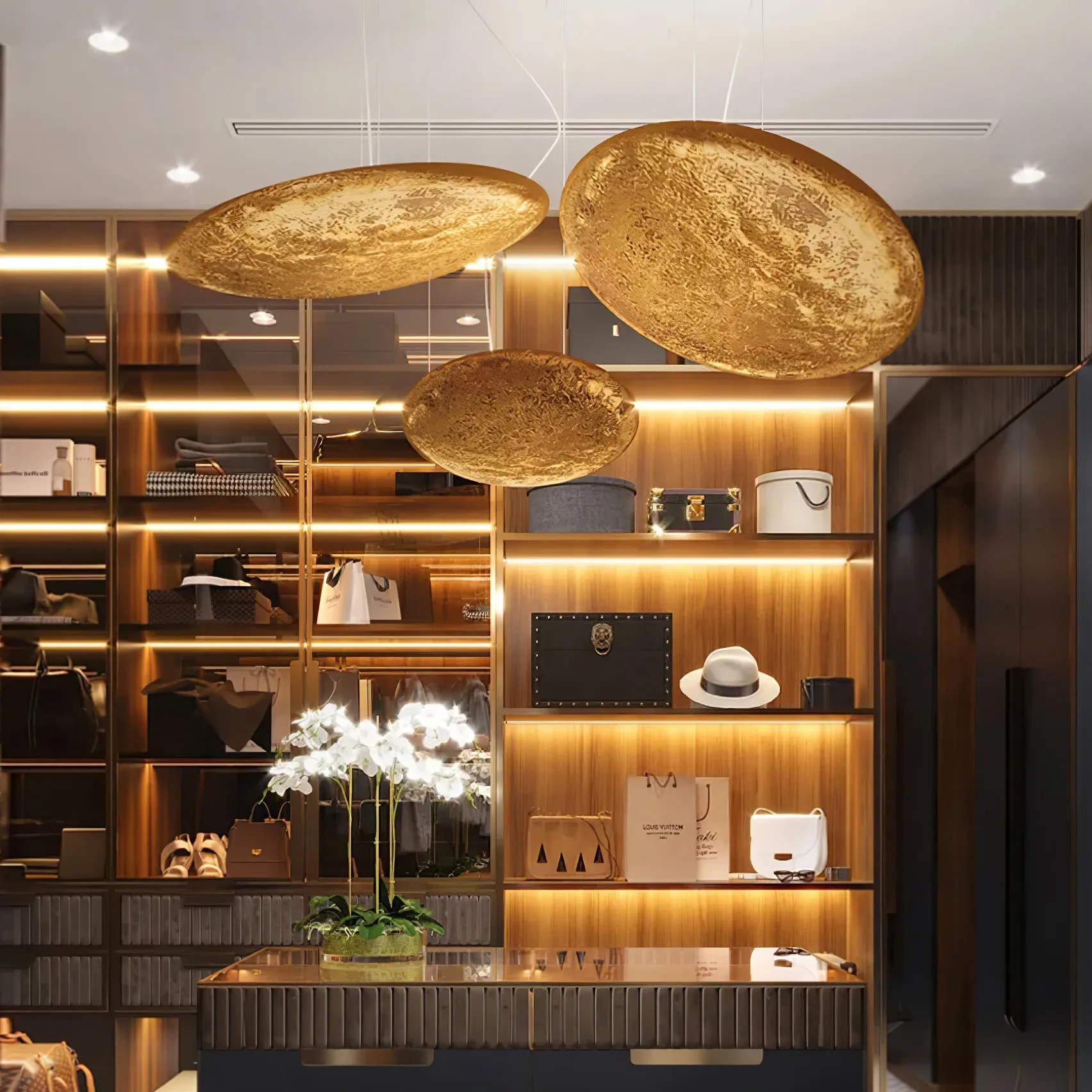 Gong Pendant Lamp