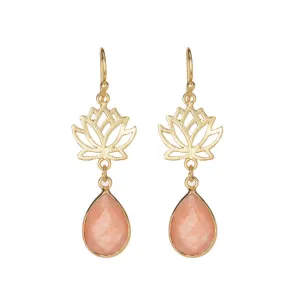 Orange Martha Earrings