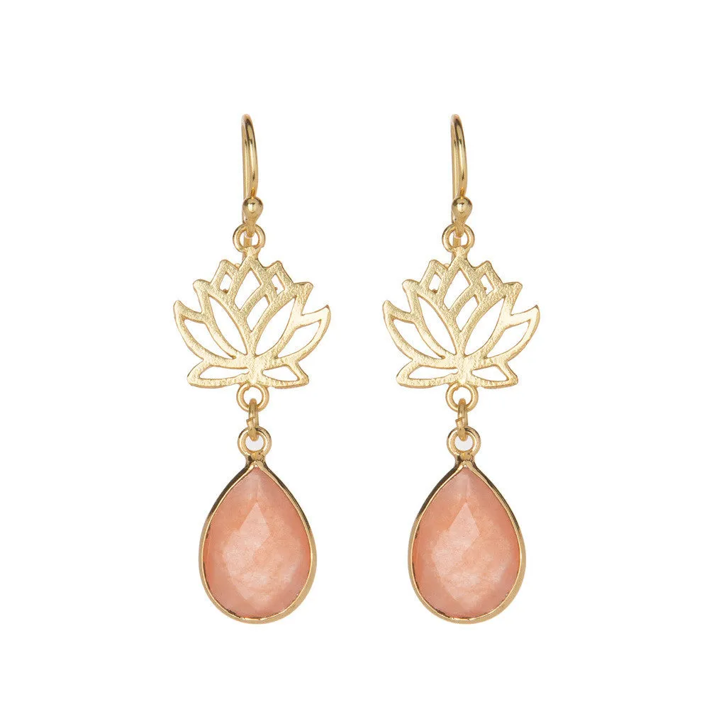 Orange Martha Earrings
