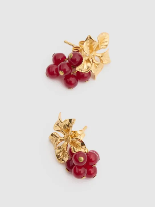 Peracas   Magnolia drop earrings 