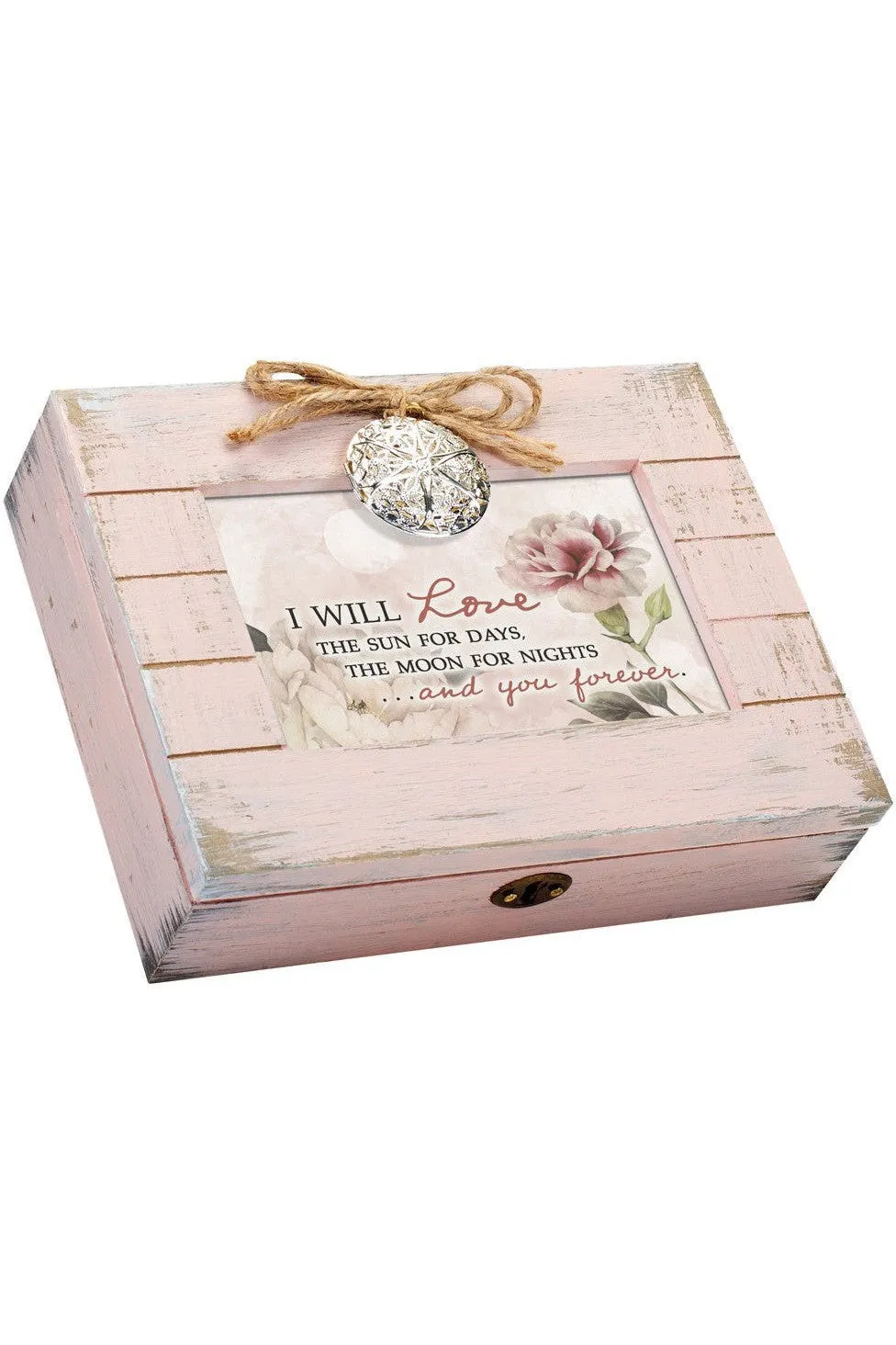 Pink Locket Music Box - GPLLPKWIND