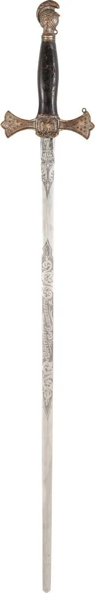 POST CIVIL WAR FREEMASON'S SWORD