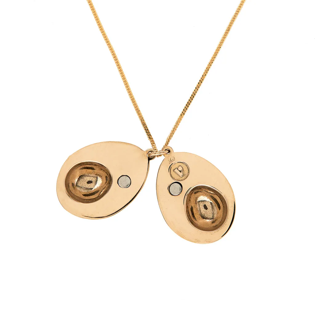 SMALL EGG LOCKET