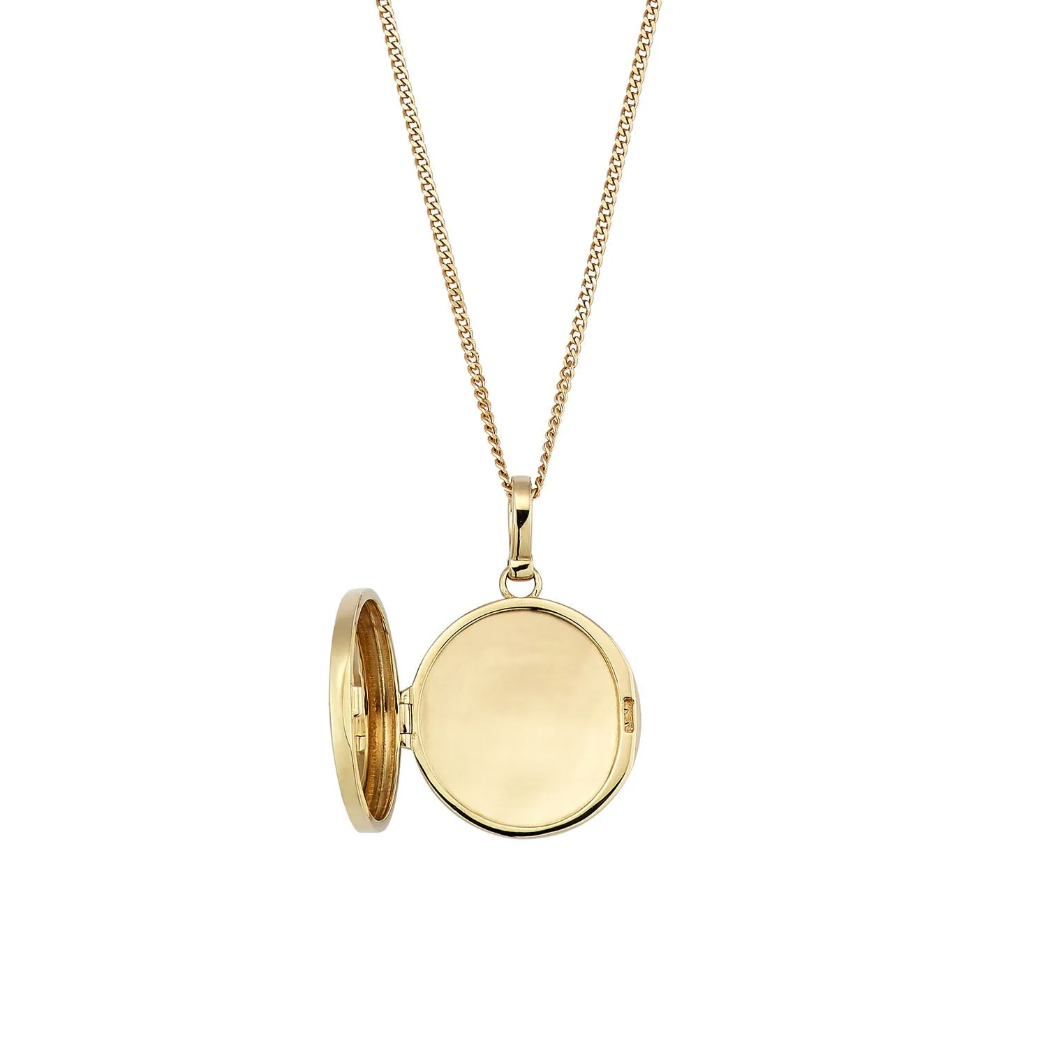 Star Diamond Locket Charm