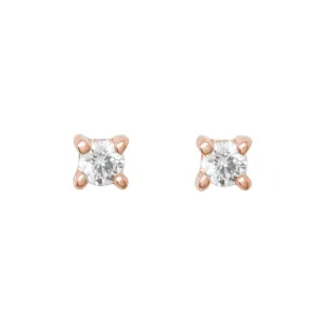 Sterling Silver Claw Stud Earrings