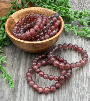 Strawberry Quartz Bracelet