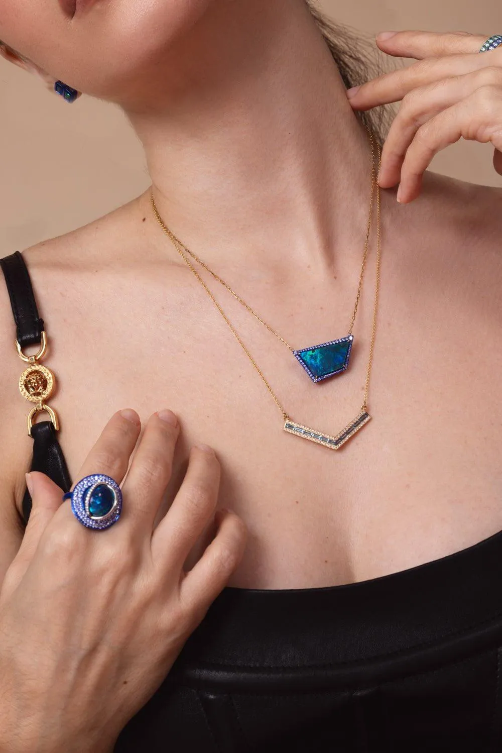 Valley Origami Necklace