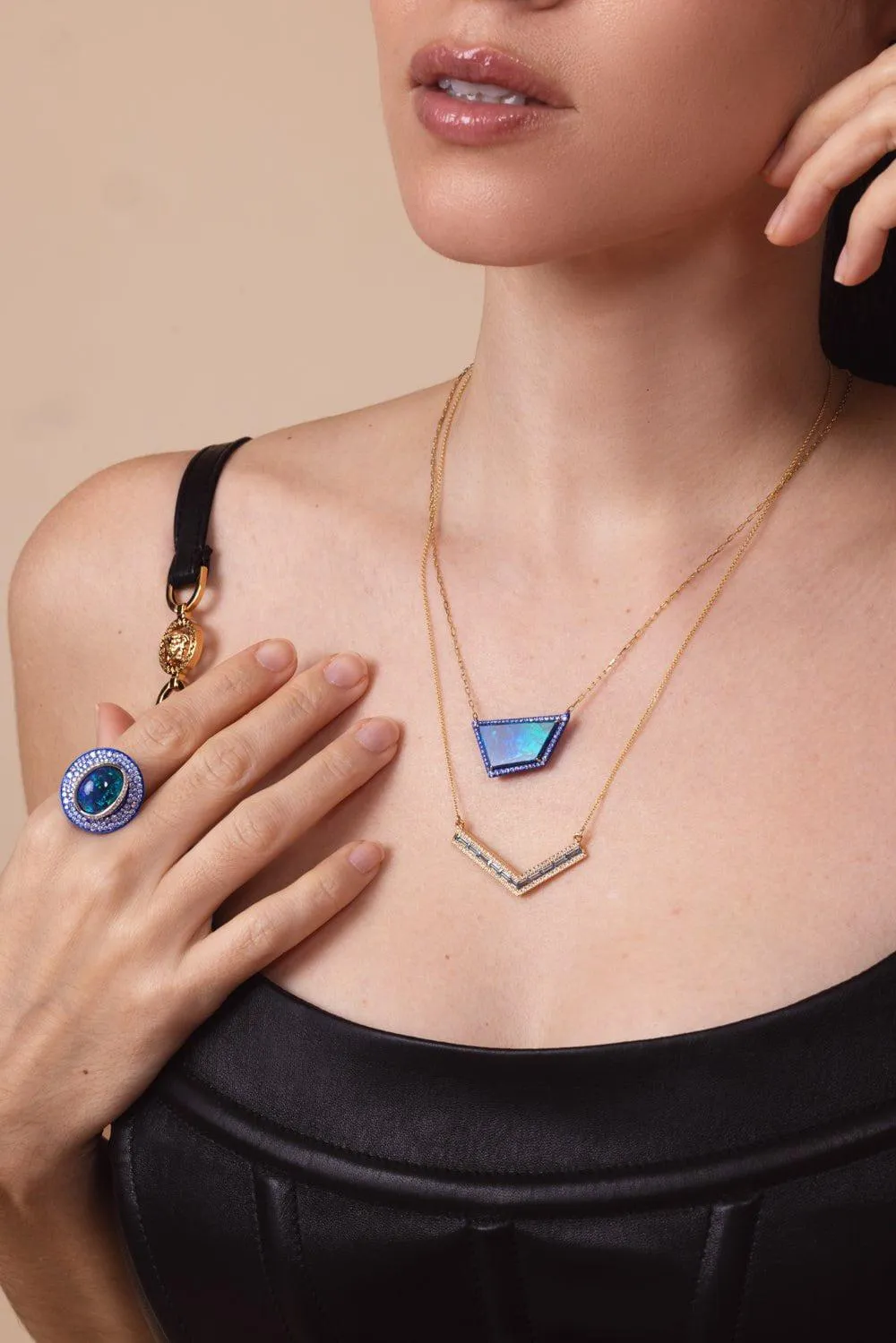 Valley Origami Necklace