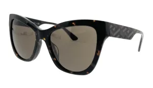 Versace 0VE4417U 535973 Brown Cateye Full Rim Sunglasses