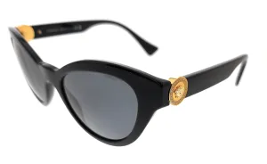 Versace 0VE4435 GB1/87 Full Rim Black Cat Eye Sunglasses